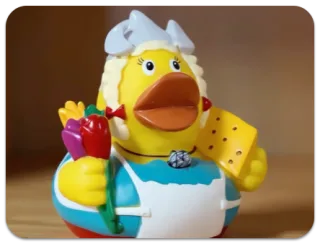 Colorful duck gift item