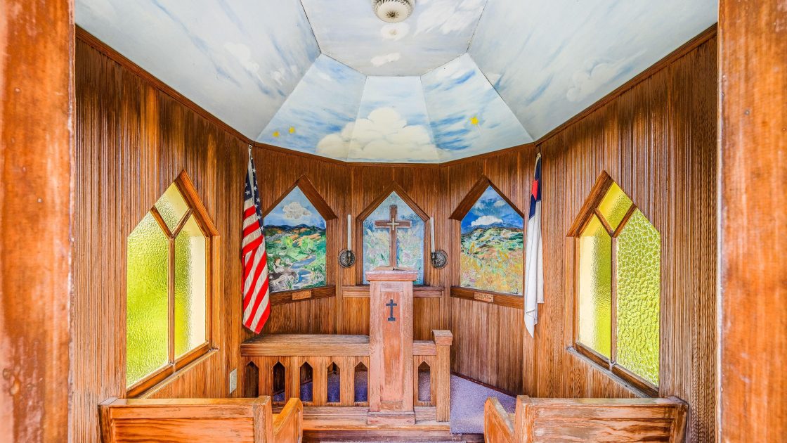 Danish chapel area showing Chapel Interior.