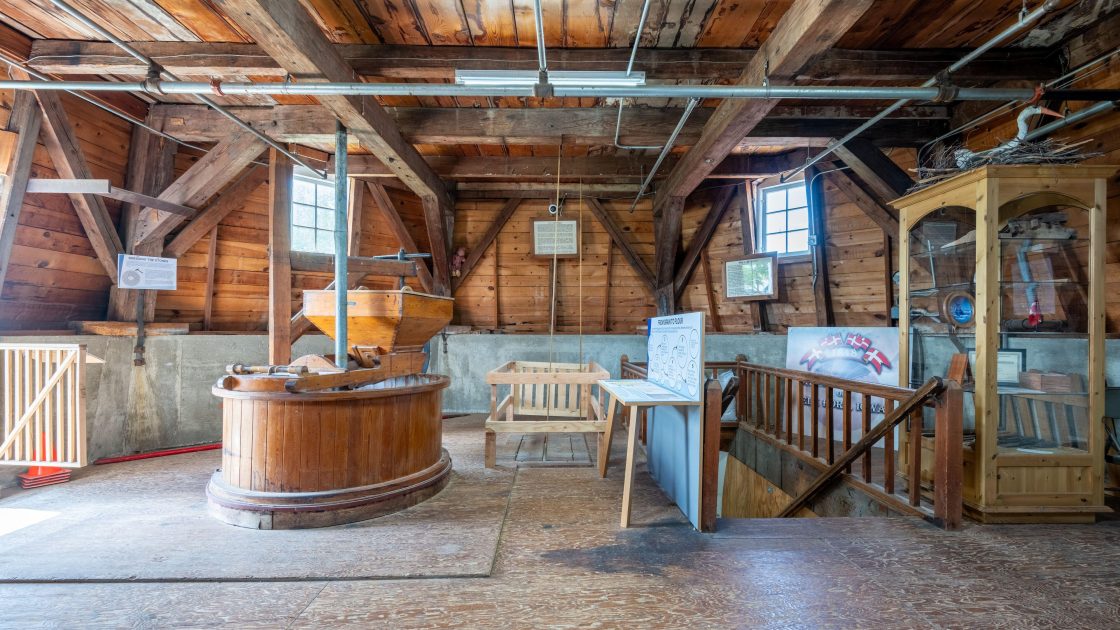 Danish Windmill campus image showing Machinery Room.
