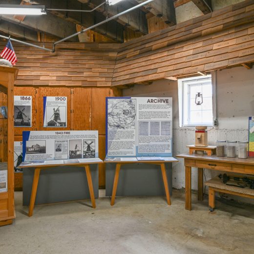 Museum display showing Museum Exhibit Room.