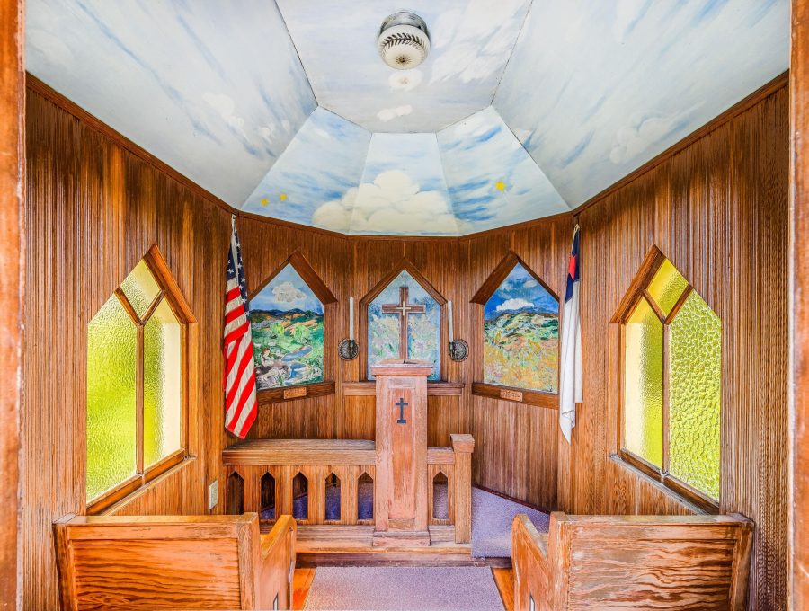 Danish chapel area showing Chapel Interior.