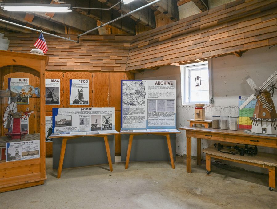 Museum display showing Museum Exhibit Room.