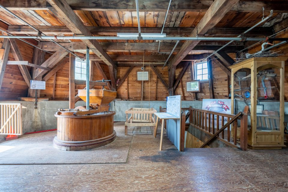 Danish Windmill campus image showing Machinery Room.