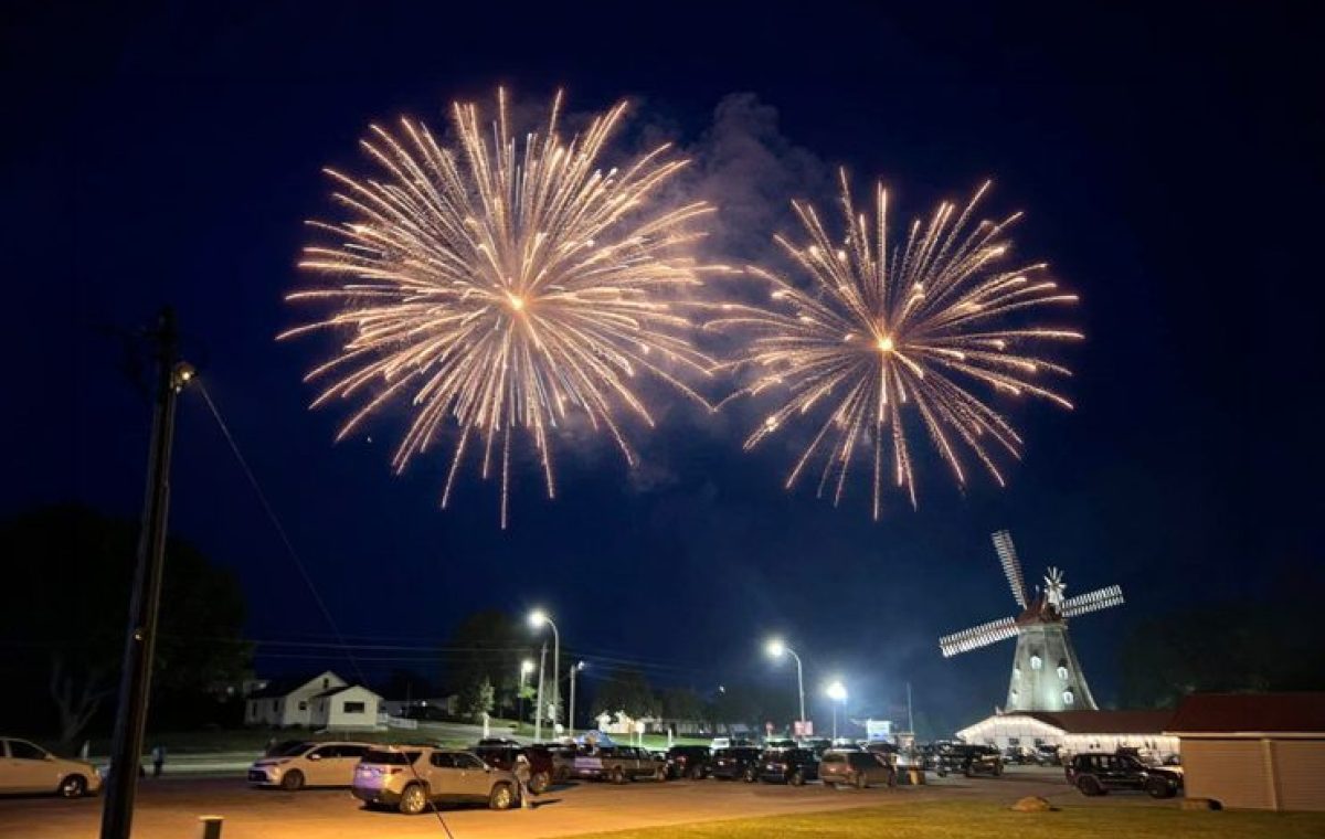 Community event image showing Fireworks.