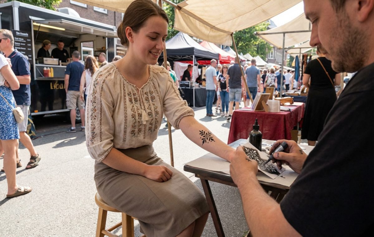 Visitor or attraction image showing Getting a Tattoo.