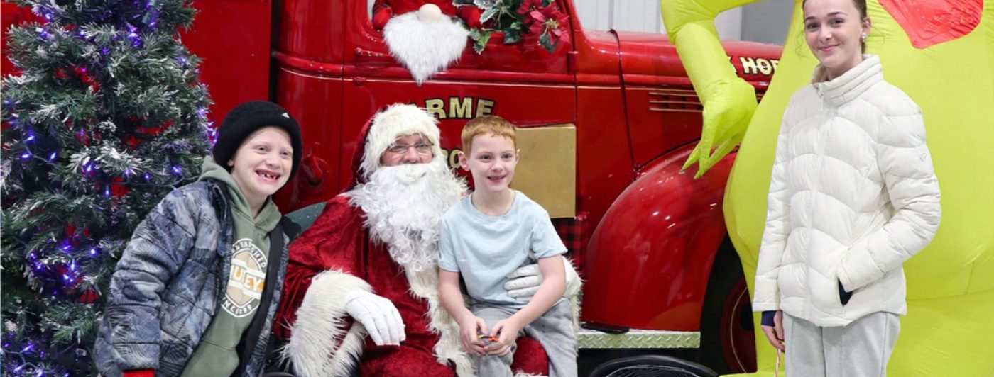 Holiday event image showing Santa Smile.