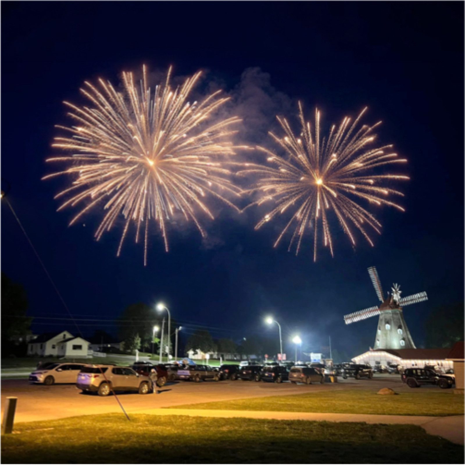 Community event image showing Fireworks.