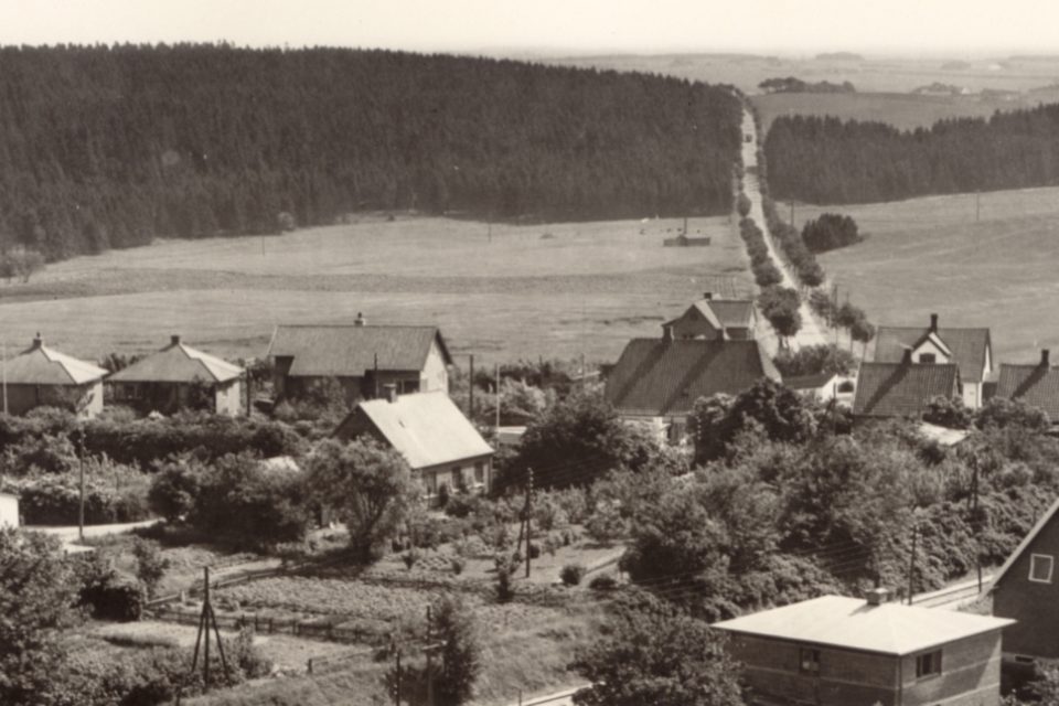 Danish Windmill image showing Historic Landscape.