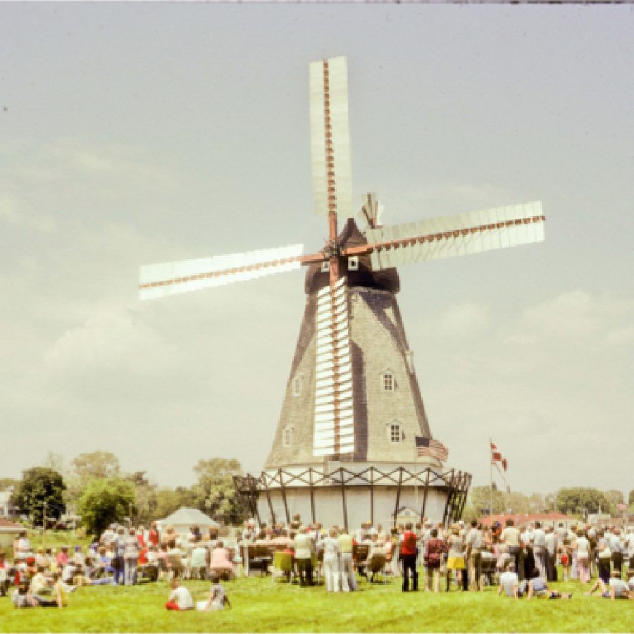 Exterior view of the Danish Windmill showing Exterior.